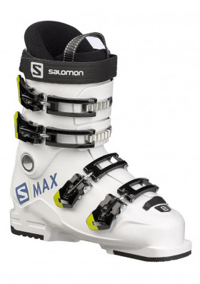Dětské lyžařské boty Salomon S/Max 60T L White/Acid Green